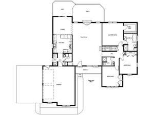 Kettlewell Constuction Model 1 Floorplan