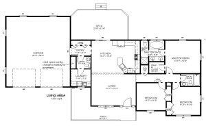 Kettlewell Constuction Model 1 Floorplan