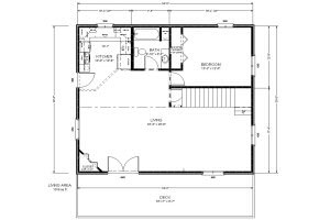 Kettlewell Constuction Model 1 Floorplan